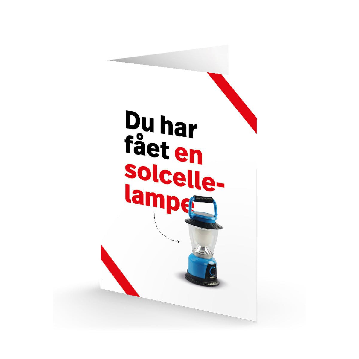 Giv en solcellelampe