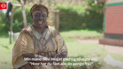 Video af Lucy og kyllingerne